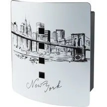 Burg Wächter BURG-WÄCHTER Motiv Schlüsselbox 6204/10 Ni Skyline NY