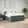 vidaXL Boxspringbett 180 x 200 cm Dunkelgrau