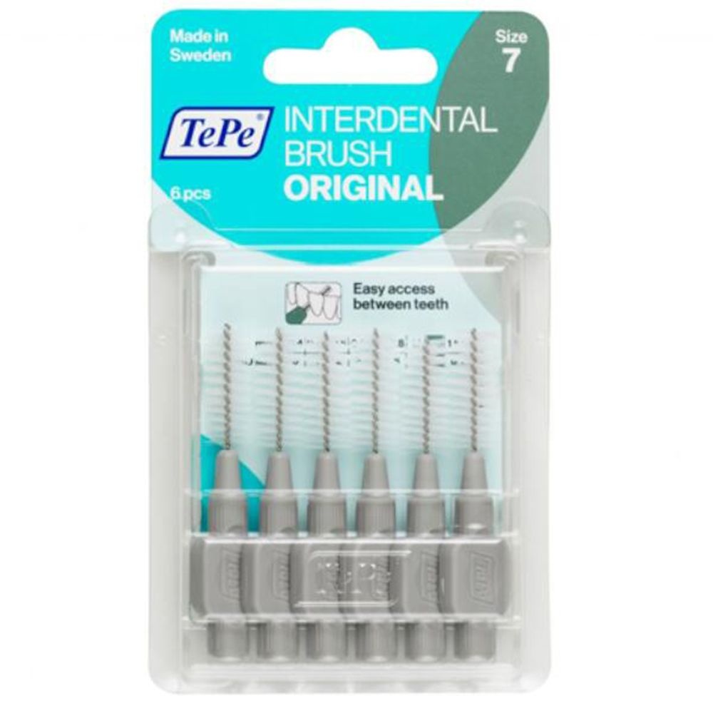 TePe® Interdental Brush 1,3 mm grau original