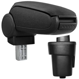 pro.tec Mittelarmlehne Opel Karl mit Staufach Textil schwarz