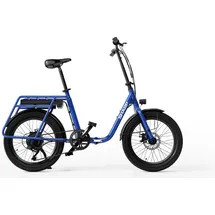 Sharp Faltbares e-Bike 20 Zoll RH 27 cm Unisex blau