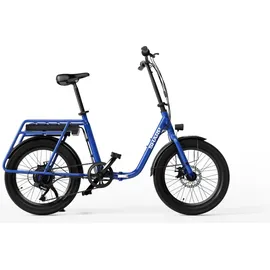 Sharp Faltbares e-Bike 20 Zoll RH 27 cm Unisex blau