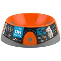 Lickimat Oh Bowl Medium ø 22 cm Orange