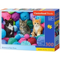Castorland Kittens in Yarn Store, Puzzle 300 Stück(e) Tiere