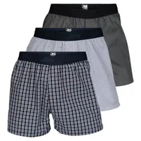 Jbs Boxershorts Organic Cotton in Grau / Blau |
