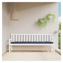 vidaXL Gartenbankauflage 200 x 50 x 7 cm blau 1 St.