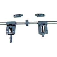 geli Tischgleitschiene mit Mittelanschlag und Feststellhebel