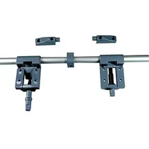 geli Tischgleitschiene mit Mittelanschlag und Feststellhebel