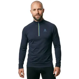 Odlo Fleecepullover mit Halbem Reißverschluss Blau XXL