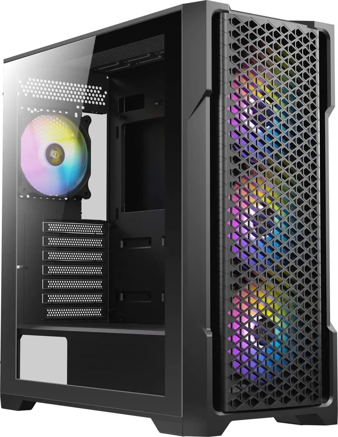 Antec Geh Antec Gamer  AX90                    Midi Tower  schwarz retail (ATX, mATX, ITX), PC Gehäuse, Schwarz