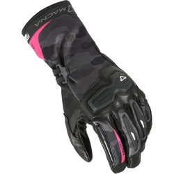 Macna Terra RTX wasserdichte Damen Motorrad Handschuhe, pink, Größe S