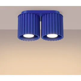 Sollux AURA 2 2 GU10 Aluminium blau