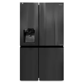 Hisense RS818N4TFC Side-by-Side (632 l, 1795 mm hoch, Schwarz)
