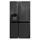 Hisense RS818N4TFC Side-by-Side (632 l, 1795 mm hoch, Schwarz)