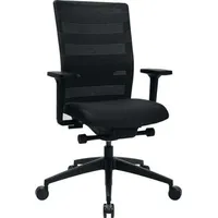 TOPSTAR Bürodrehstuhl m.Synchrontechnik schwarz 450-570mm m.Armlehnen Trgf.110kg