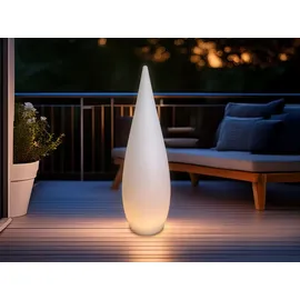 Trio Reality Leuchten LED-Außenstehleuchte Palmas Kunststoff