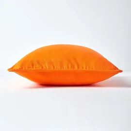 Homescapes Kissenbezug Homescapes 30 x 30 cm Orange