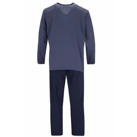 HAJO Schlafanzug gestreift Blau 5XL