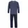 HAJO Schlafanzug gestreift Blau 5XL