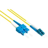 Good Connections Patchkabel LWL Duplex OS1 (Singlemode, 9/125μ LC/SC, 2m, Good Connections®