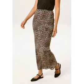 Aniston CASUAL Maxirock Damen Animalprint Beige/Braun/Schwarz 36