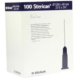 Sterican Kanülen 23 Gx2 2/5 0,6x60 mm 100 St