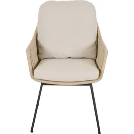 Siena Garden Kansas Dining Sessel 61 x 60 x 85,5 cm taupe