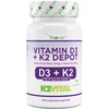 Vitamin D3 20.000 I.E + Vitamin K2 200 mcg Tabletten 180 St.