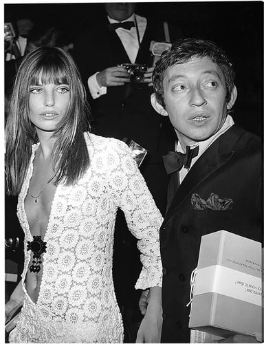 ANY IMAGE Kunstdruck »Jane Birkin & Serge Gainsbourg«, mehrfarbig, Alu-Dibond - bunt