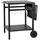 Costway Campingtisch mit klappbarer Tischplatte Schwarz