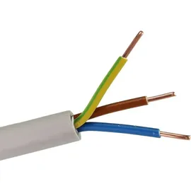 Kabelexpress Kunststoff-Mantelleitung NYM-J 3 x 1,5 mm2 50 m Ring 