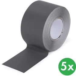 Antirutschband für feuchte Umgebungen, 100 mm x 18,3 m, 5 Stk, wasserdicht, grau