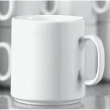 ESMEYER Kaffeebecher Diane 402-316 0,28l Porzellan weiß 6 Stück