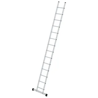 MUNK Sprossen-Anlegeleiter mit Standard-Traverse 14-Sprossen