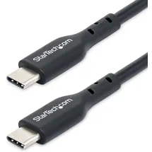 Startech StarTech.com 2m USB-C Ladekabel, USB C Kabel, USB-C 2.0 Laptop Ladekabel, 60W 3A Power Delivery, Schnellladekabel, M/M