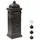 Relaxdays Standbriefkasten Antik Gold