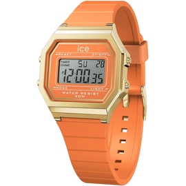 ICE-Watch - ICE digit retro Apricot crush - Orange Damenuhr mit Plastikarmband - 022052 (Small)