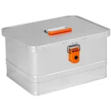 AluBox Alukiste Aluminium 43,5 x 35,5 x 25 cm silber