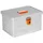 AluBox Alukiste Aluminium 43,5 x 35,5 x 25 cm silber