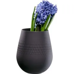 Villeroy & Boch Manufacture Collier noir Vase Carré klein 12,5x12,5x14cm