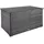 Tectake tectake® Auflagenbox, mit Aluminiumgestell und Rattangeflecht, komfortable Hubautomatik, 145 x 82,5 x 79,5 cm