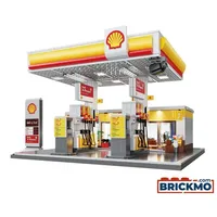 CaDA Bricks CaDA Shell Tankstelle C66026W