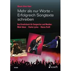 Mehr als nur Worte - Erfolgreich Songtexte schreiben