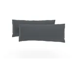 sit&more Polsterauflage 65 x 25 x 10 cm grau 2-tlg.