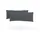 sit&more Polsterauflage 65 x 25 x 10 cm grau 2-tlg.