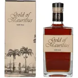 Gold of Mauritius Dark Rum 40% vol 0,7 l Geschenkbox