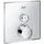 Grohe SmartControl Unterputzmischer mit 1 Absperrventil, eckige Rosette, Verbraucher, chrom,