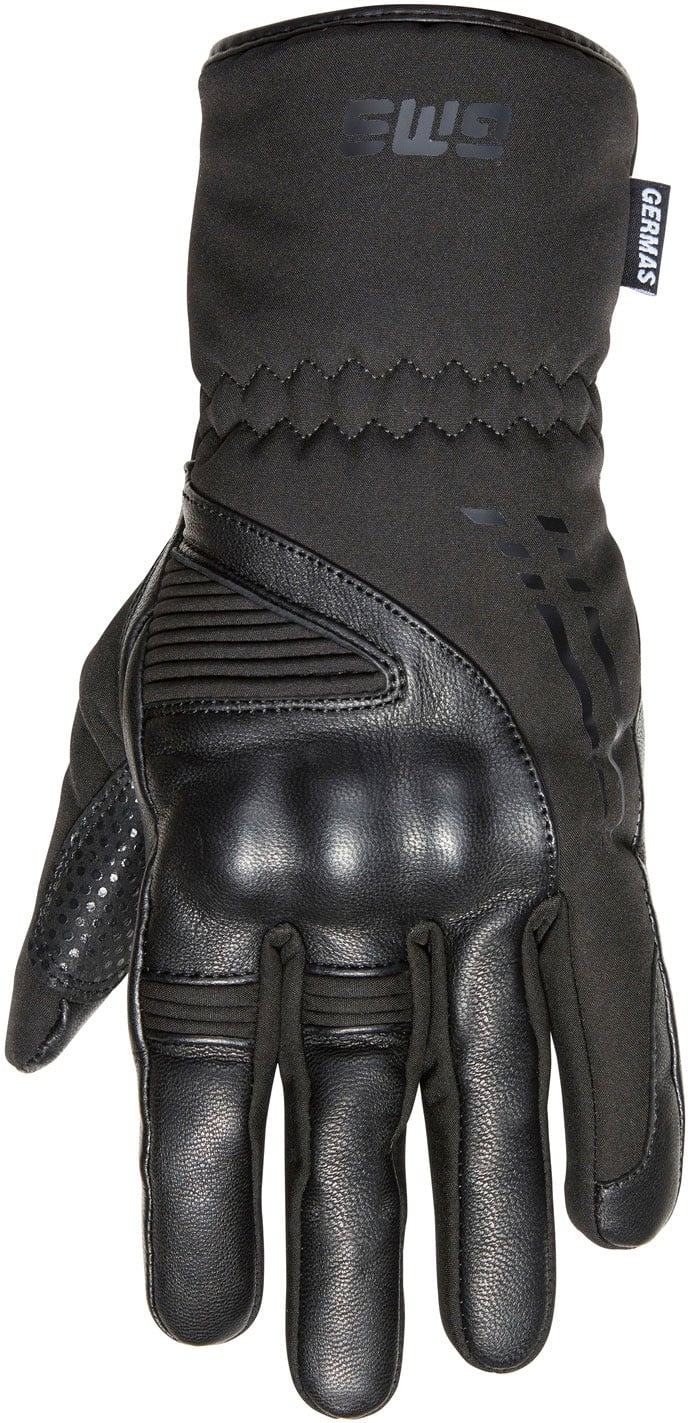 GMS-Moto Stockholm, gants imperméables - Noir - S