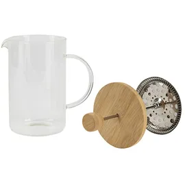 BERGNER Kolbenkaffeemaschine 800 ml  Beige
