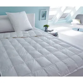 Künsemüller Sweet Dreams Sommerdecke 8x10 155x220 cm leicht - Weiß